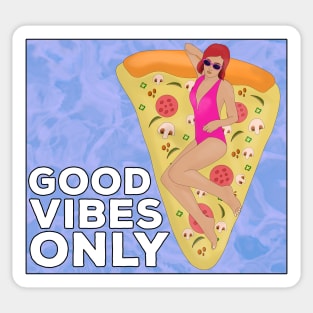 Good Vibes Only Sticker